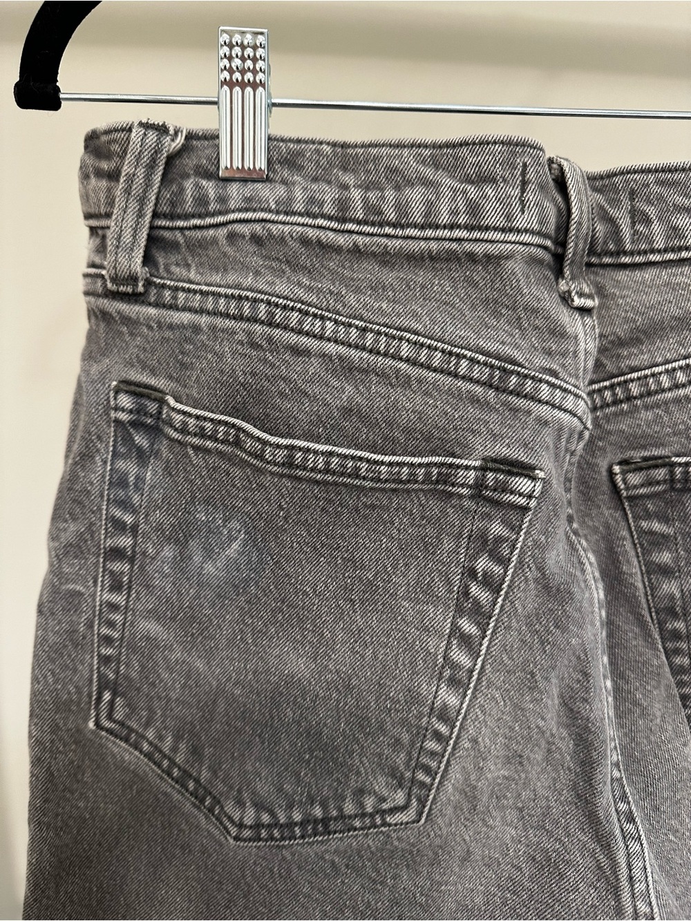 Ultra 90’s Abercrombie & Fitch High-Rise Washed Gray Women's Jeans